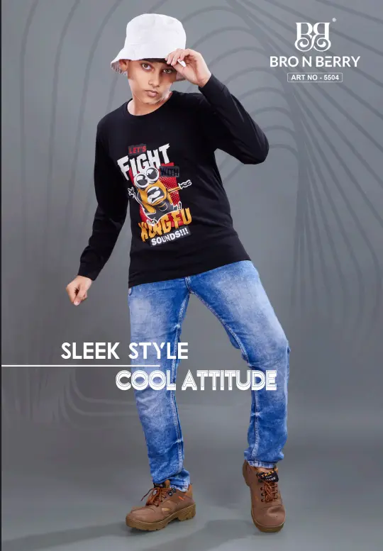 [5504] T-Shirt RNFS With Hand Cuff Front Print