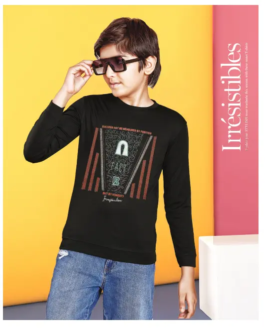 [8501] 8501 T-Shirt RNFS With Hand & Bottom Cuff