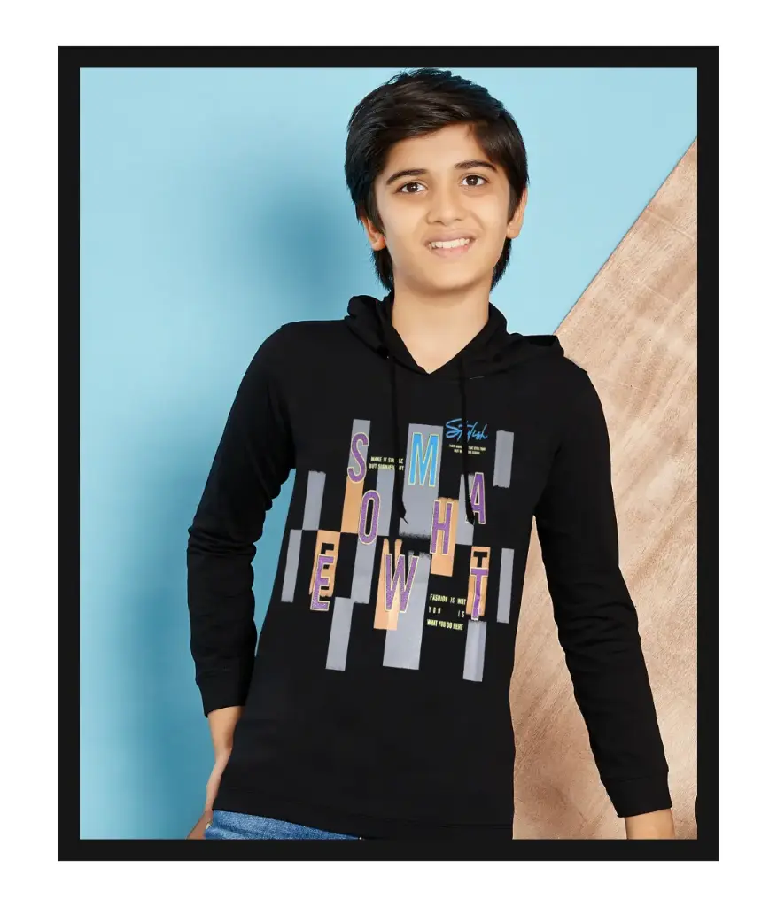 [9203] 9203 Hoddie Without Hand & Bottom Cuff Front Print